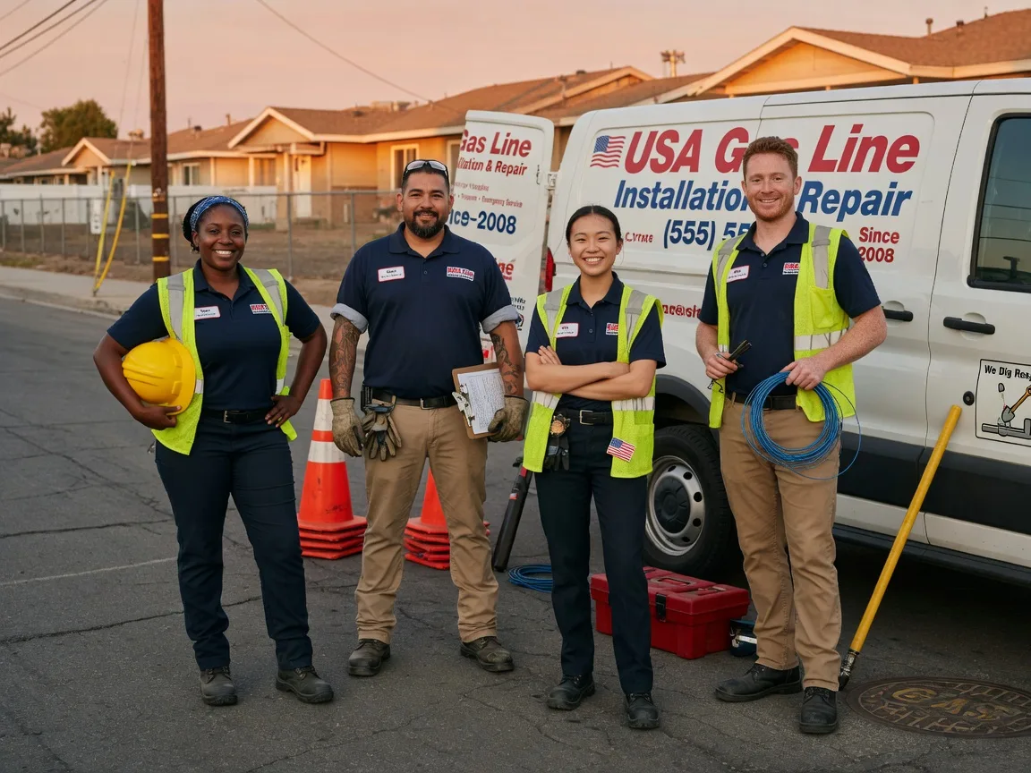 Gas Line Installation company in Vernon, TX